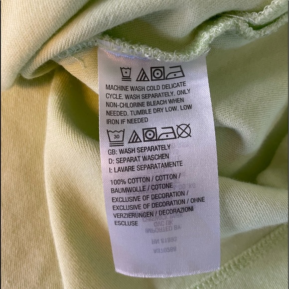 Isaac Mizrahi v neck sweatshirt lime green size 2X - Picture 7 of 11